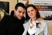 Sara Scolaro e Antonio Rioco,  interpreti simultanei